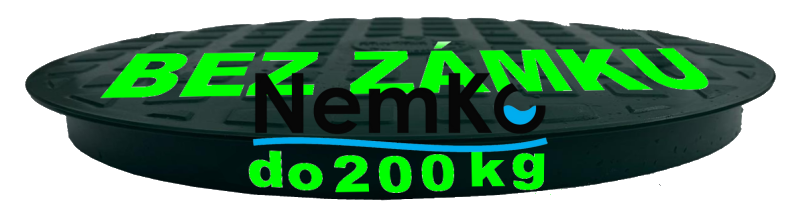 Plastové víko s UV ochranou do 200 kg bez zámku vnitřní průměr 62cm